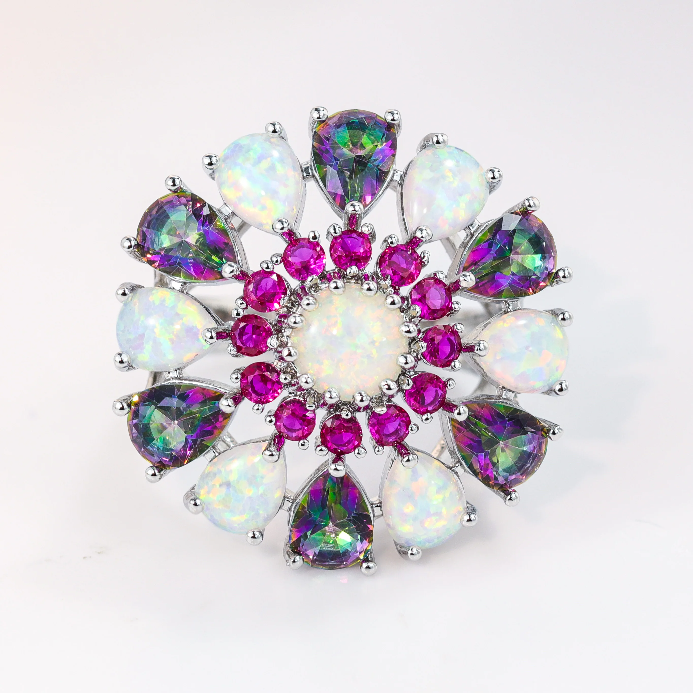 PREORDER Helen Ring in Ultra Fuchsia- Tova main image 0
