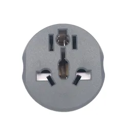 Universal Travel Power Adapter - EU Plug Converter (Gray)