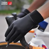 ThinkRider -5° Winter Warm Full Fingers Waterproof Cycling Outdoor Sports Running Motorcycle Ski Touch Screen Fleece Gloves 1
