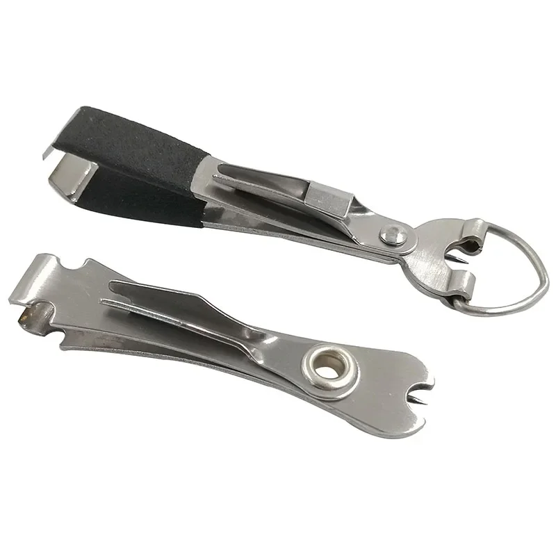Fishing tools Fishing accessories Fishing tool Fishing tackle OUTKIT Fishing Stainless Steel Nipper Line Cutter Clipper Hook Eye Cleaner Quick Knot Tools Hook Sharpener Fly Tying Tool