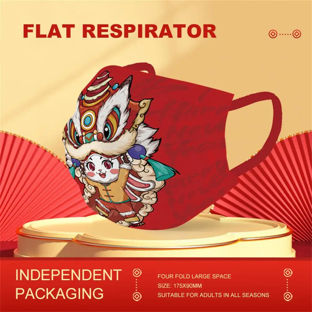 Mascarillas Respiratoria Three Layer Protection Secure Mask Disposable Particulate Respirator Kids Masks Filter Printing 2
