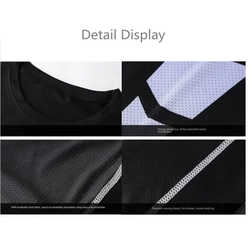 Men's Compression Pants Cycling Running Basketball Soccer Elasticity Sweatpants Fitness Tights Legging Trousers Rash Guard sports leggings compression pants