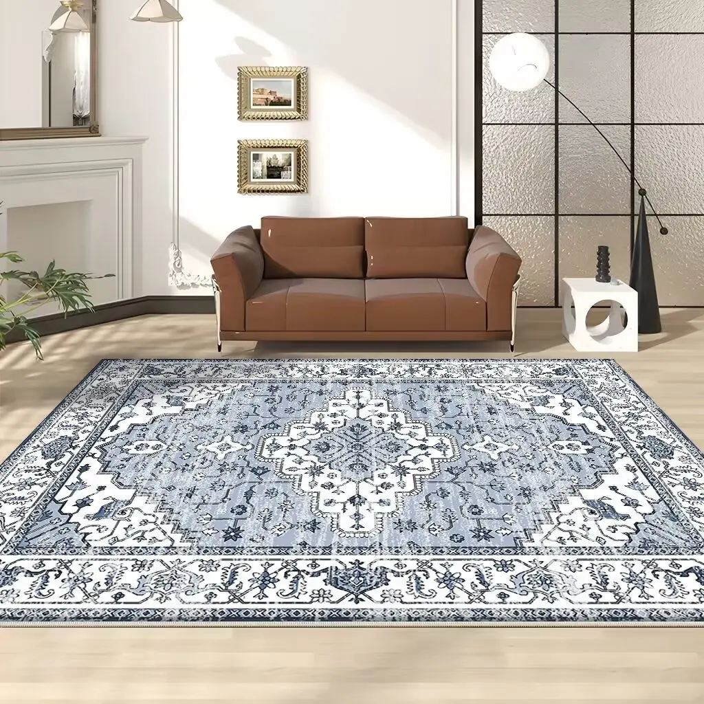 Retro Boho Light Colored Rugs 4