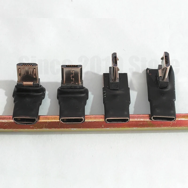 Micro 5P M zu F90 ° UP/DO/LE/RI-Erweiterungsadapter zum Aufladen und zur Datenübertragung/kompakter Platzverbrauch für Mobiltelefone/Tablets/Gaming-Geräte – Detail 3