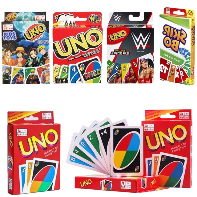 Mattel UNO FLIP! Games Family Funny Entertainment Board Game cartas uno Fun  Playing Cards Kids Toys Gift Box uno Card Game - AliExpress