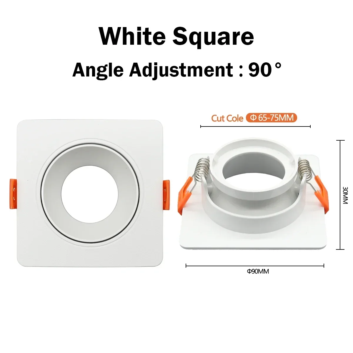 White square