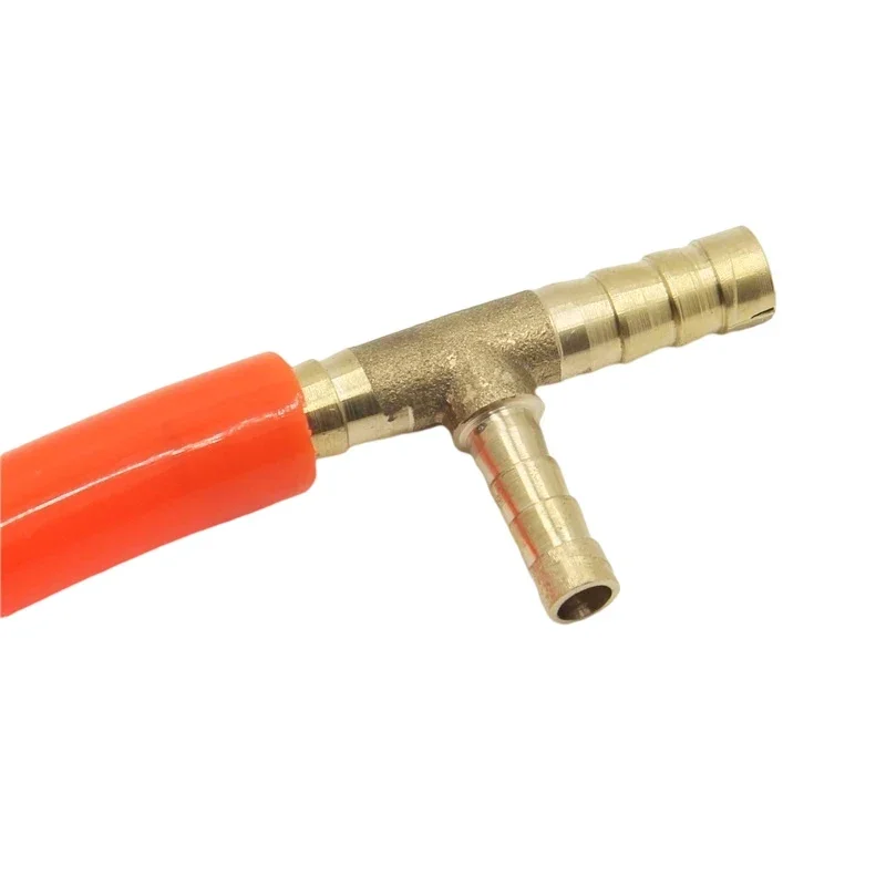 Pipe Fitting 4mm 5mm 6mm 8mm 10mm 12mm 14mm 16mm Tee Type Reducing Hose Barb Brass Barbed Tube Pipe Fitting Reducer Coupler Connector Adapter