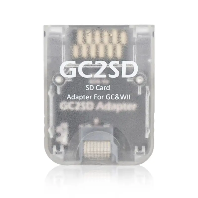 Adattatore Per Scheda Adattatore Per Scheda Sd Per Console Gamecube E Wii Adattatore Per Scheda Di Memoria Sd Sd2Sp2 Per Gamecube Wii