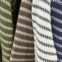 2024 Winter Children's Sweaters Striped Warm Pullover Clothes Kids Boys Long Sleeve Knitted Sweater Baby Thick knitwear 6