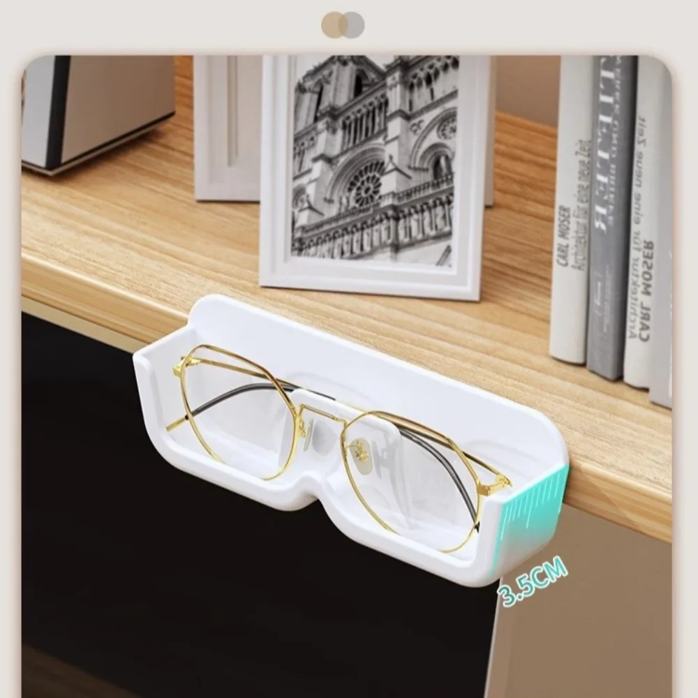 Punch-free Glasses Storage Rack Wall Mounted Sun-glasses Display Holder Wardrobe Decoration Storage Box Sunglass Organizer