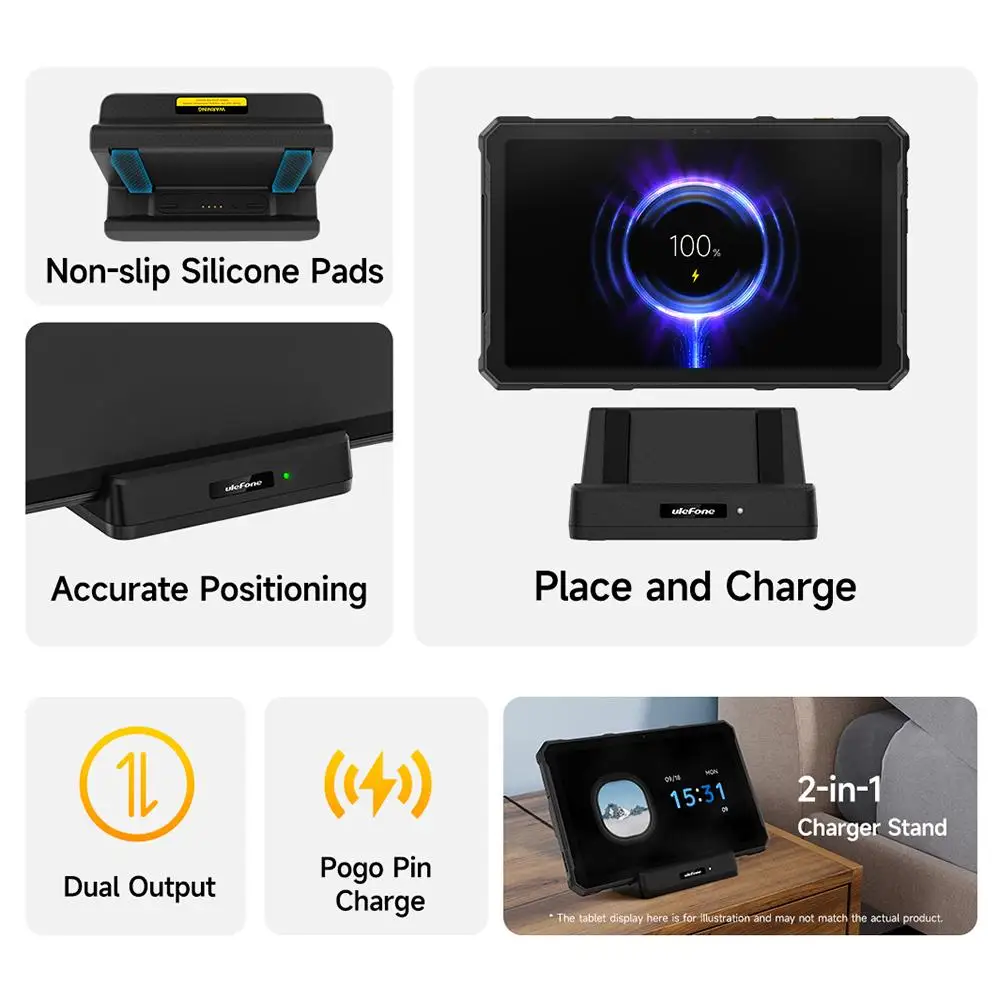 Ulefone 10W Desk Charging Dock For Armor Pad 4 Series