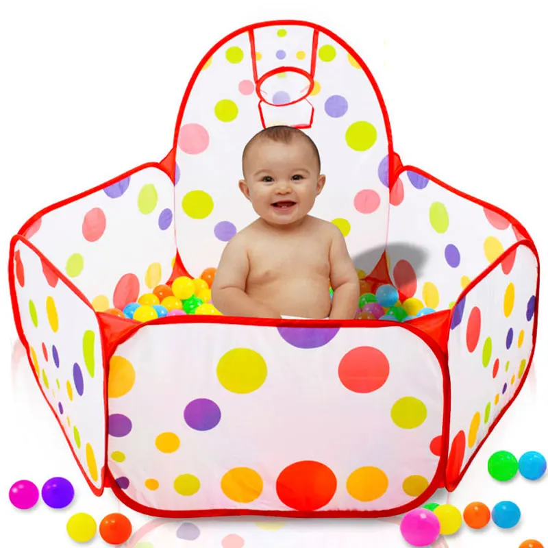 Ball Pool Children's Ocean Ball Pool With Basketball Basket Bobo Pool Toy 0.9M (excluding ball)