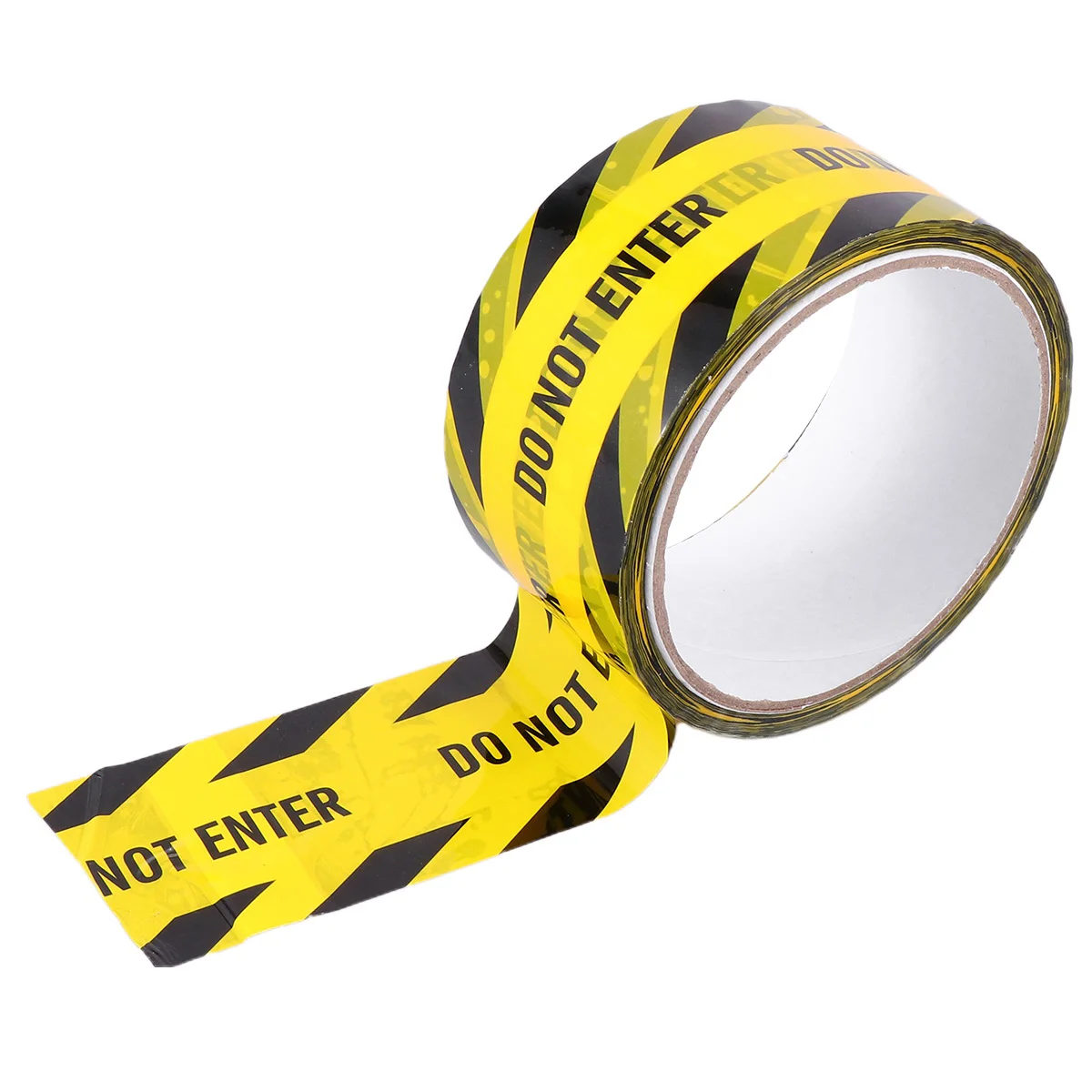 

1 Roll Do Not Enter Safety Tape Safe Self Adhesive Sticker Warning Tape Masking Tape Safety Stripes Tape for Walls Floors