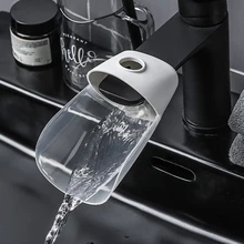  High Elastic Silicone Water Tap Extension Sink Children Washing Device Bathroom Kitchen Sink Faucet Guide Faucet Extenders Drop 