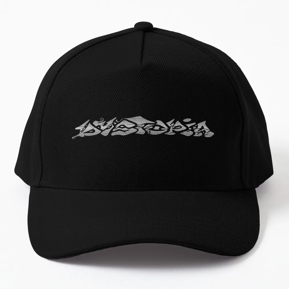 

Dystopia Band Logo Baseball Cap Luxury Man Hat Beach Cap Women'S Men'S