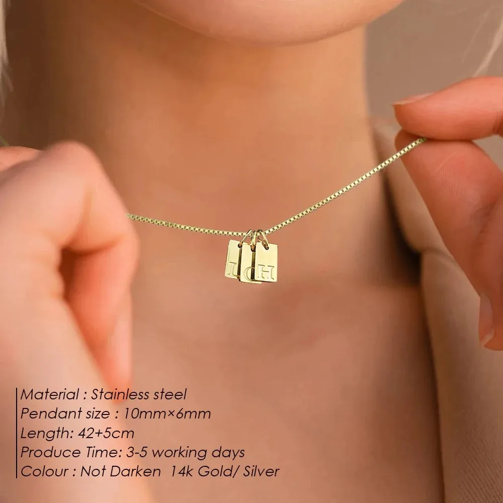 Anfängliche Alphabet Charm Anhänger für Edelstahl Charms Schmuck Kreation DIY Schriftzug Accessoires Damenmode Schlüssel Anhänger – Detail 4