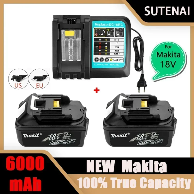 

2023 Upgraded Superbattery 18V Makita BL1860 BL1850B BL1850 BL1840 BL1830 BL1820 BL1815 LXT-400 Replacement Lithium Battery