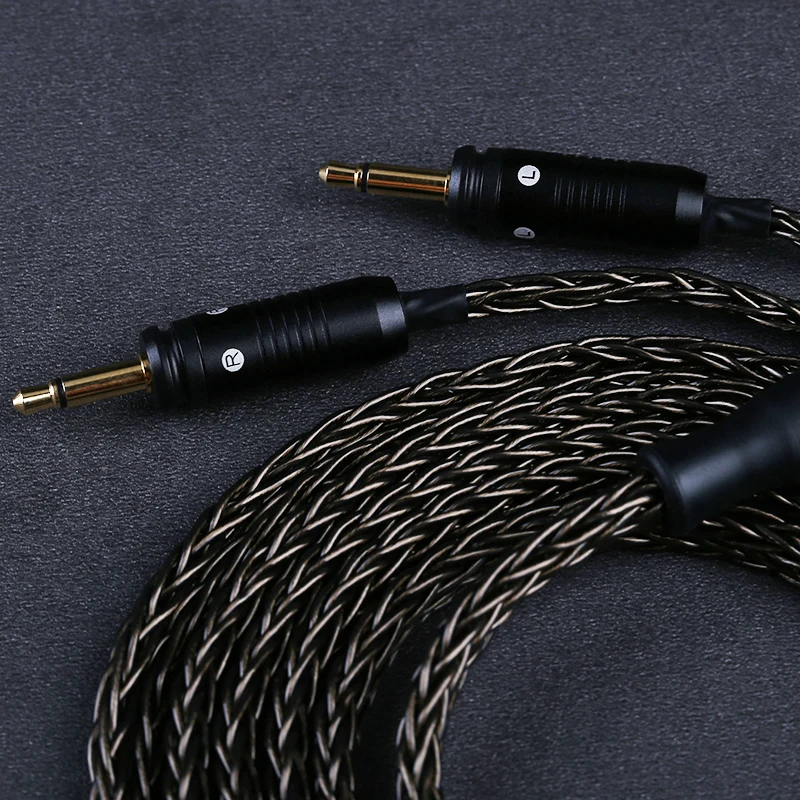 Core Cabo de Auscultadores Silver Plate Upgrade Cabo Equilibrado Foco Clear Elear Elex Elegia Xlr 4.4 mm 2m 3m Openheart16 - Image 6