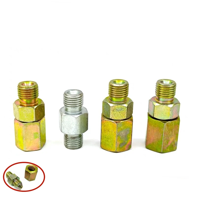 

Diesel Oil Tube Conversion Joint M14 Common Rail Test Bench Pipe Connector Part Connect Joint to Injector Oil Hose