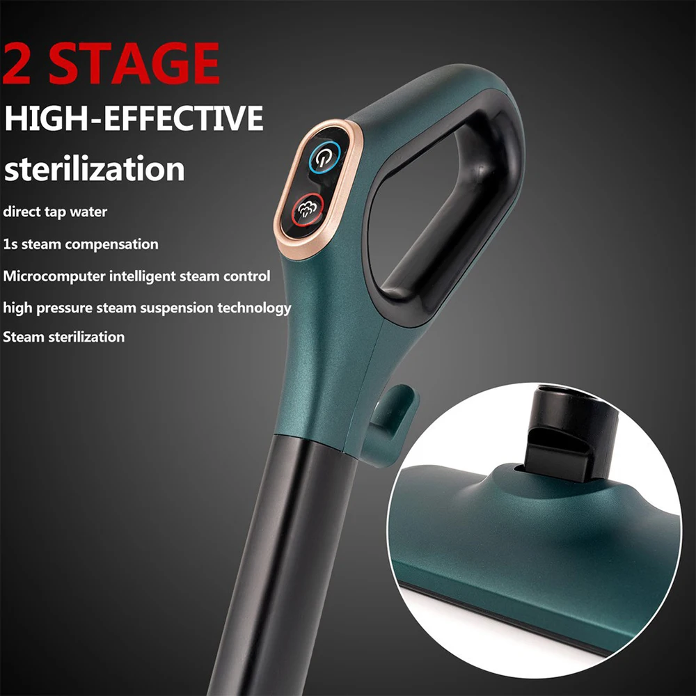 New design steam mop flexible carpet cordless steam mop 10 in 1 steam cleaner machine mop vacuum carpet cleaner with pad 5