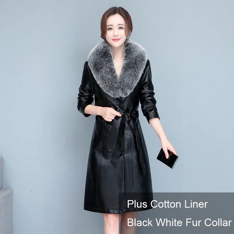 Black Fur Collar