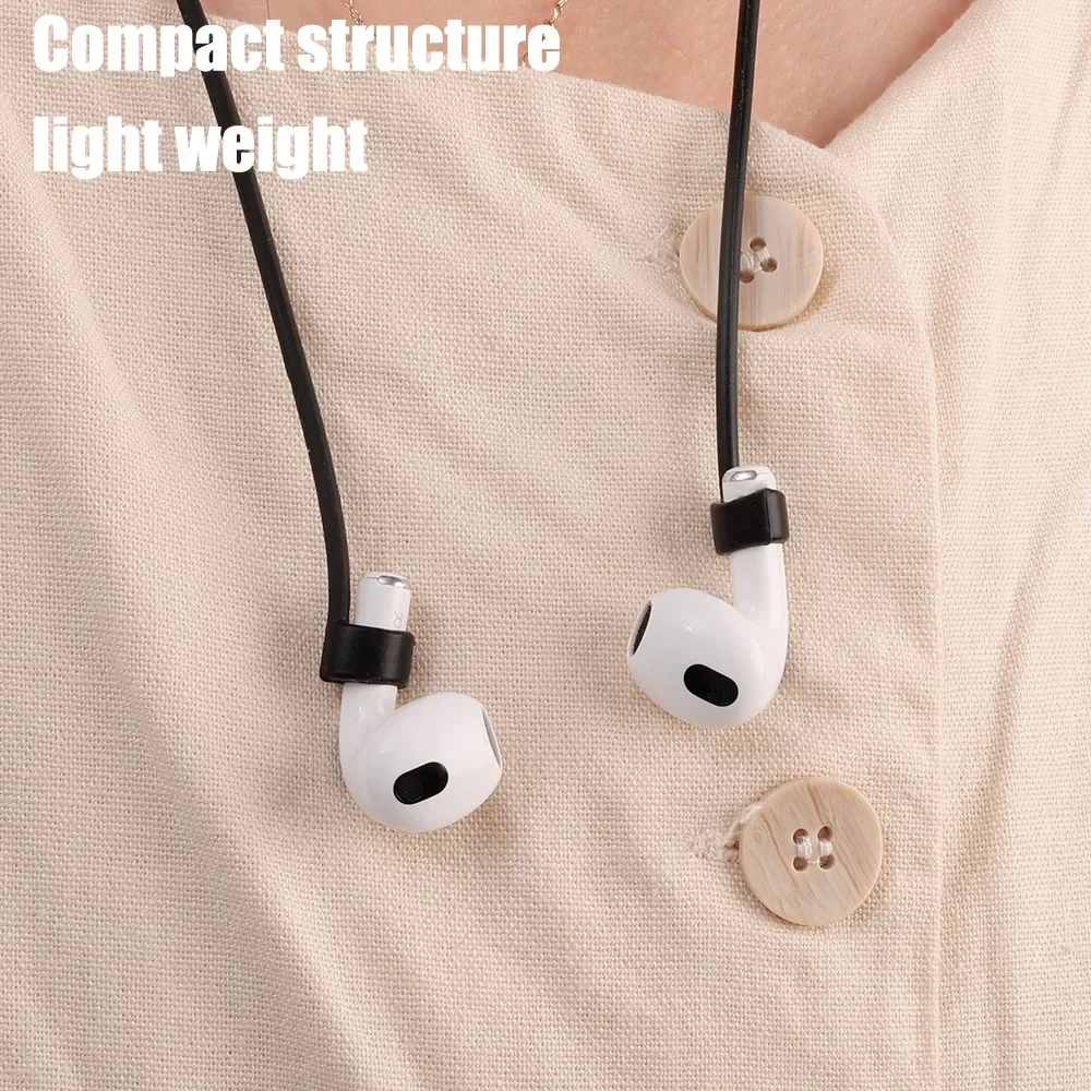 Neck Strap Airpods Pro Neckband Anti-Lost Silicone Earphone Rope