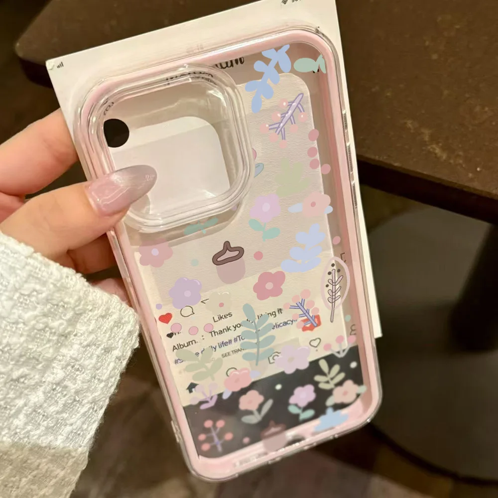 Chic Dual-Layer Protective Case with Cute Design