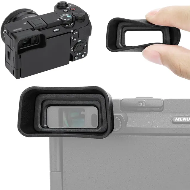 KIWIFOTOS FDA-EP20 Eyepiece EyeCup Long Camera Eyecup Viewfinder Extended for Sony A6700 Eyeshade Protector Accessories