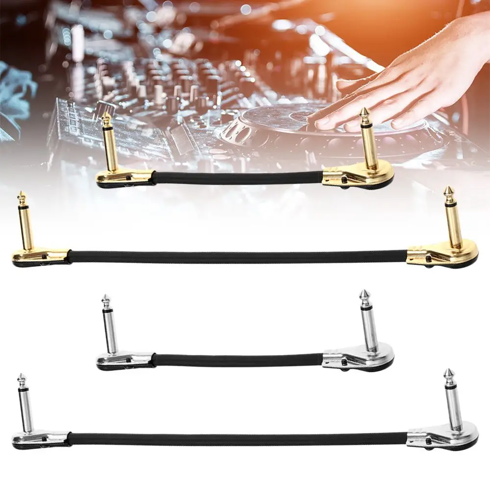 Gold Plated Jumper Pedal Effect Line Wind Speaker Plug Wire Guitar Wire Connecting Line Effects Cable
