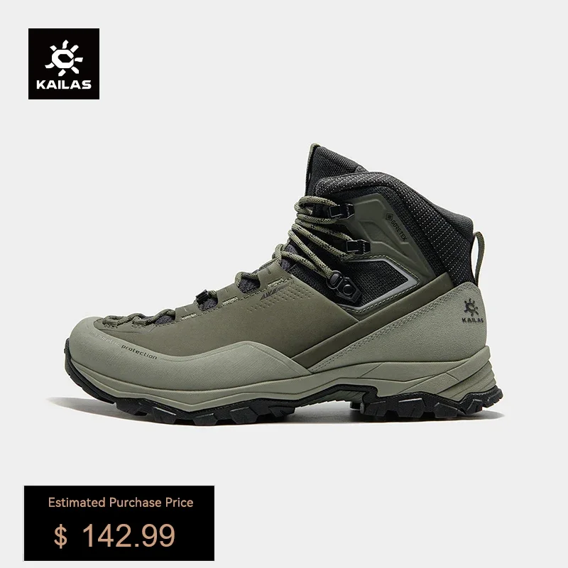 Hiking Shoes Kailas Men MT5-1 GTX MID Mid-Cut GORE-TEX Waterproof Durable Breathable Outdoor Trekking Sneakers