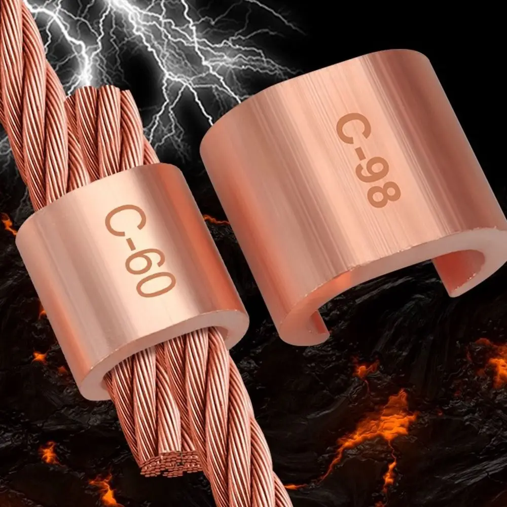 알루미늄 케이블 클램프 C형 구리선 클립 구리선 커넥터 구리 C형 클램프 케이블