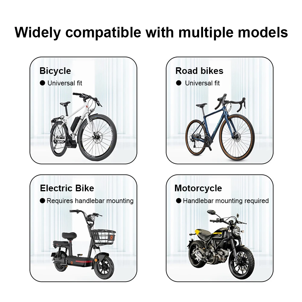 Bicycle Handlebar Stand 360 Rotating Motorcycle Bike Camera Holder for Insta360 DJI Action Camera