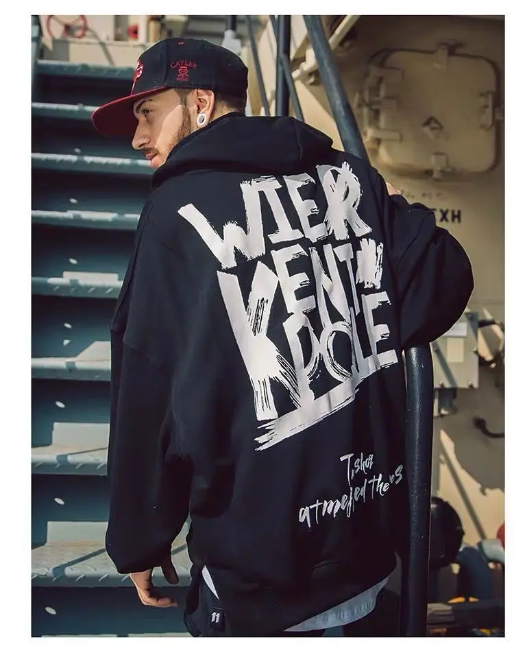 5XL Spring Autumn Harajuku Streetwear Womren Men Hip-hop Hooded Loose Plus Size Punk Clothes Graphic Swag Couple Hoodie 2022 New
