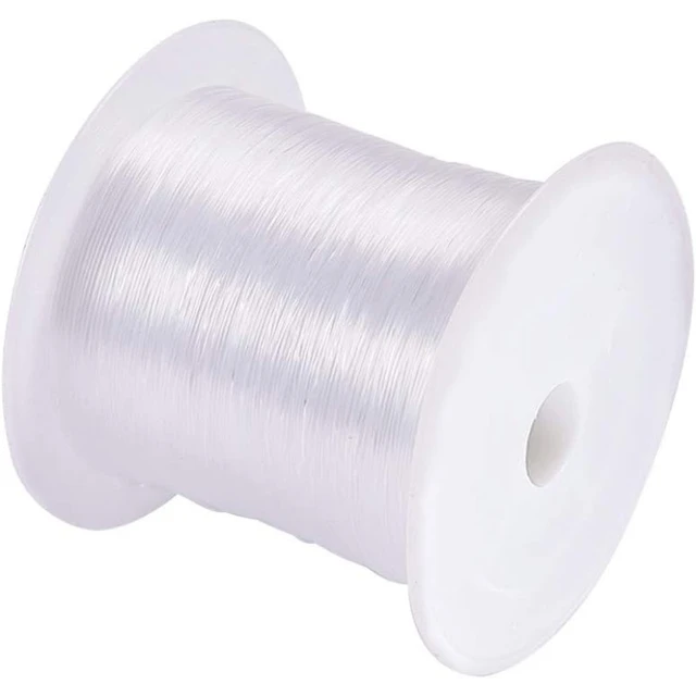 40m Clear Invisible Craft Nylon Thread 0.4mm Monofilament Fishing