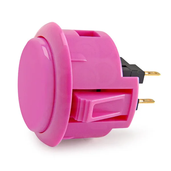 1pcs Original Sanwa OBSF 30 24mm Button Arcade push button for Joystick PC Raspberry Pi Nintendo push button replacement 