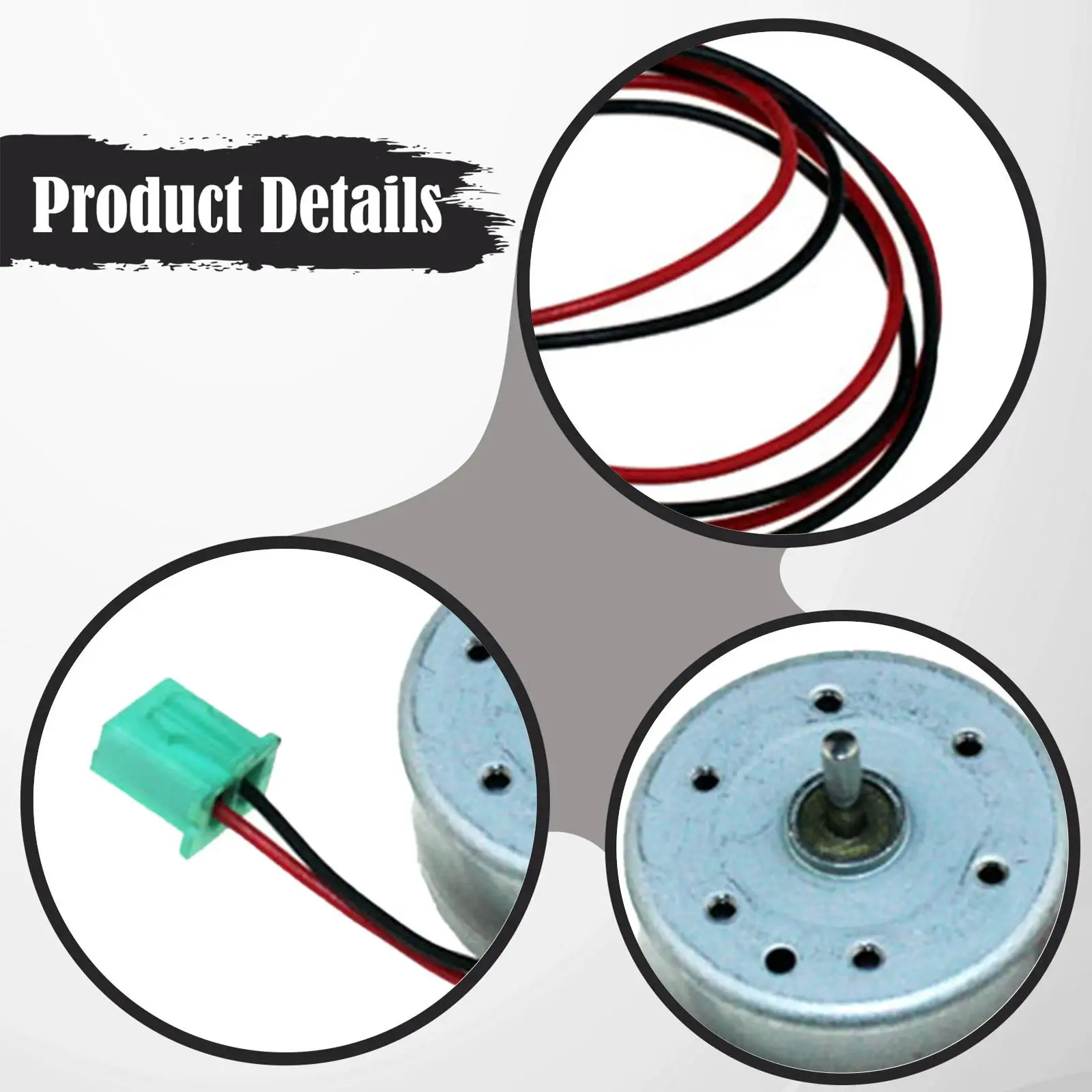 Portable Trash Can Motor Replacement Kit Sturdy Metal Lid Motor for T1S TC1D Flip Top Garbage Bin Small Size
