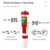 PH Meter Waterproof PH/TDS/EC/Temp Meter Digital Water Quality Monitor Tester with Backlight for Pools Drinking Water Aquariums 2