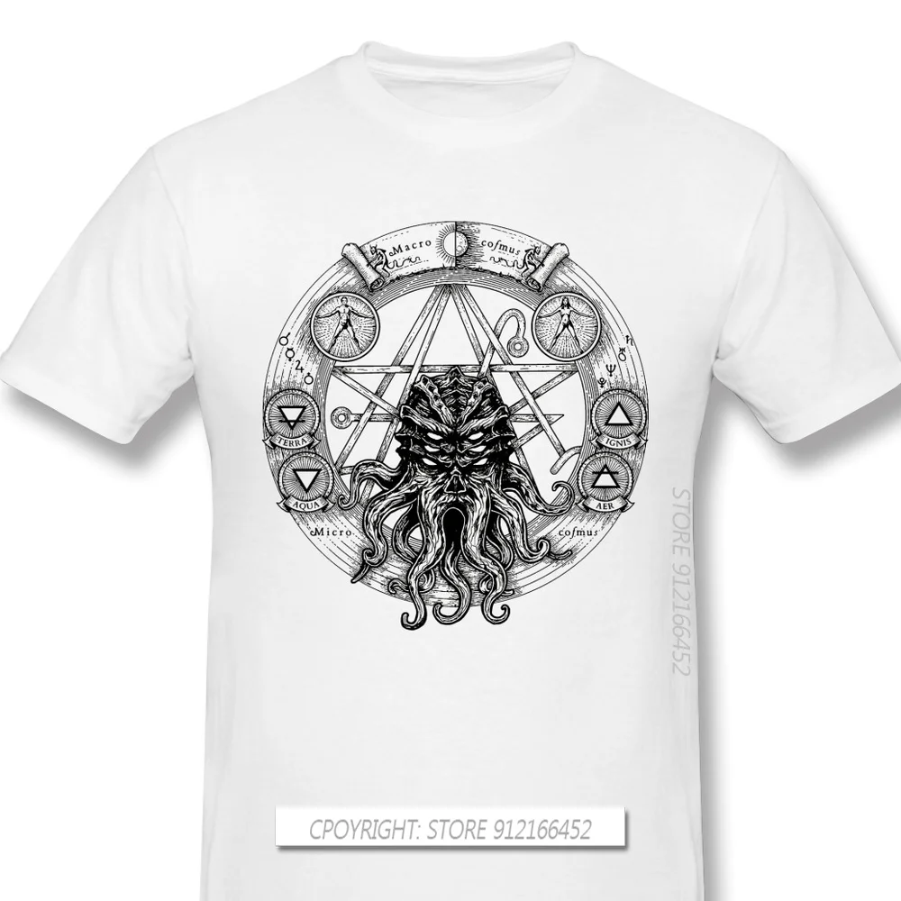 Abbigliamento Uomo Cacciatori Di Sangue Origine Gothic Yharnam Game Tshirt Red T-Shirt Cthulhu Pentagram Moda Uomo Manica Corta