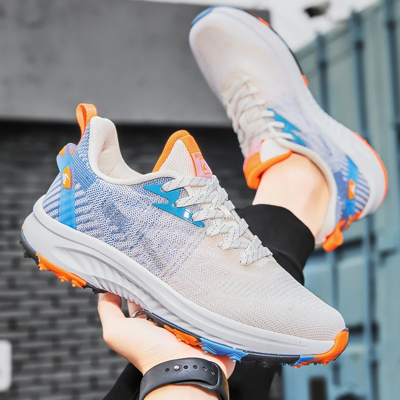 Professional Golf Shoes Nailless Comfortable Outdoor Men's Golf Training Sneakers Mesh Breathable Men's Jogging Training Shoes