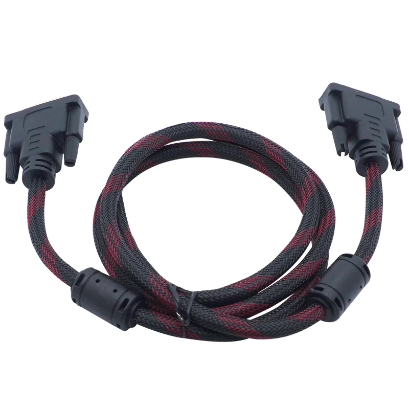 Cabo de Alta Velocidade Dvi 1.5m Banhado a Ouro Plugue Macho-masculino Dvi para Dvi 24 Mais Cabo 1080p para Lcd Dvd Hdtv Xbox - Imagem 5