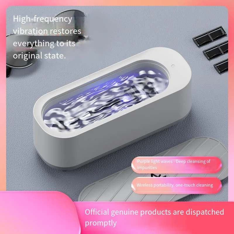 Multi-Function Eyewear Cleaner Home Ultrasonic Vibration