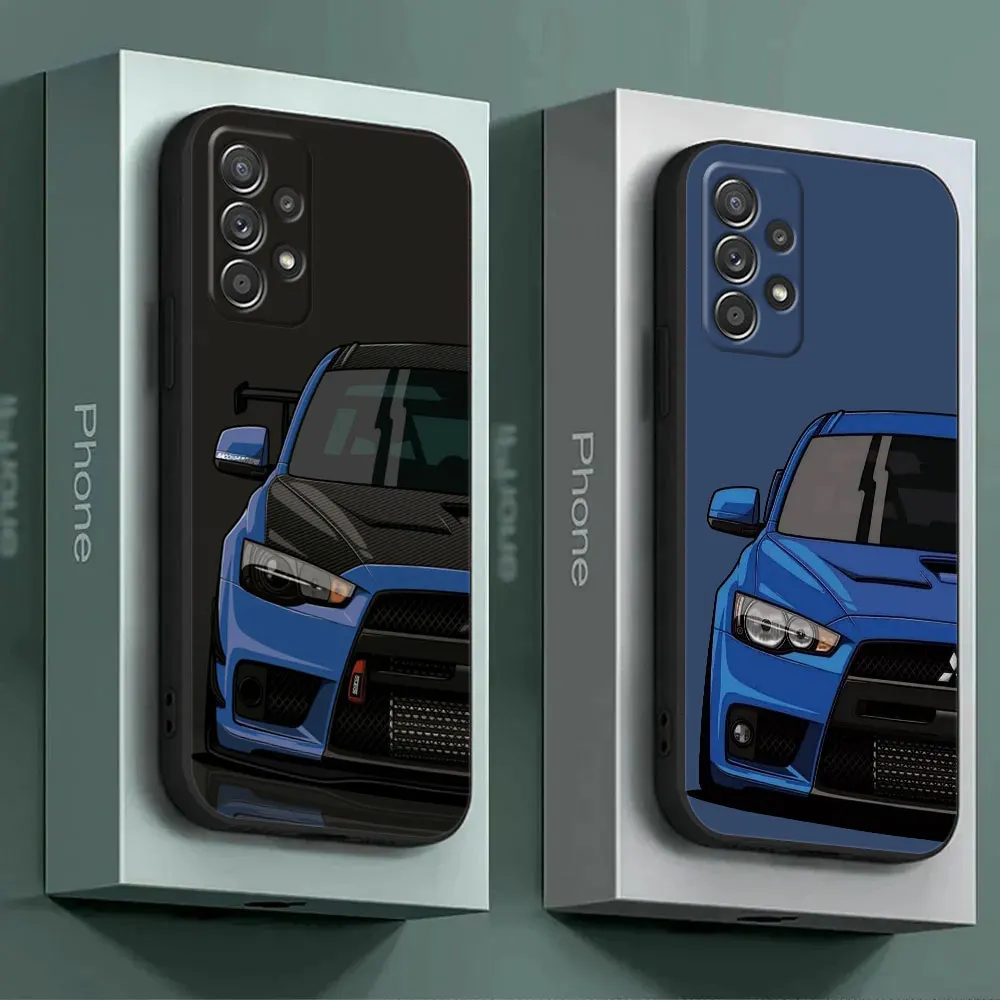Cartoon Tokyo JDM Sports Car Soft Phone Case Cover