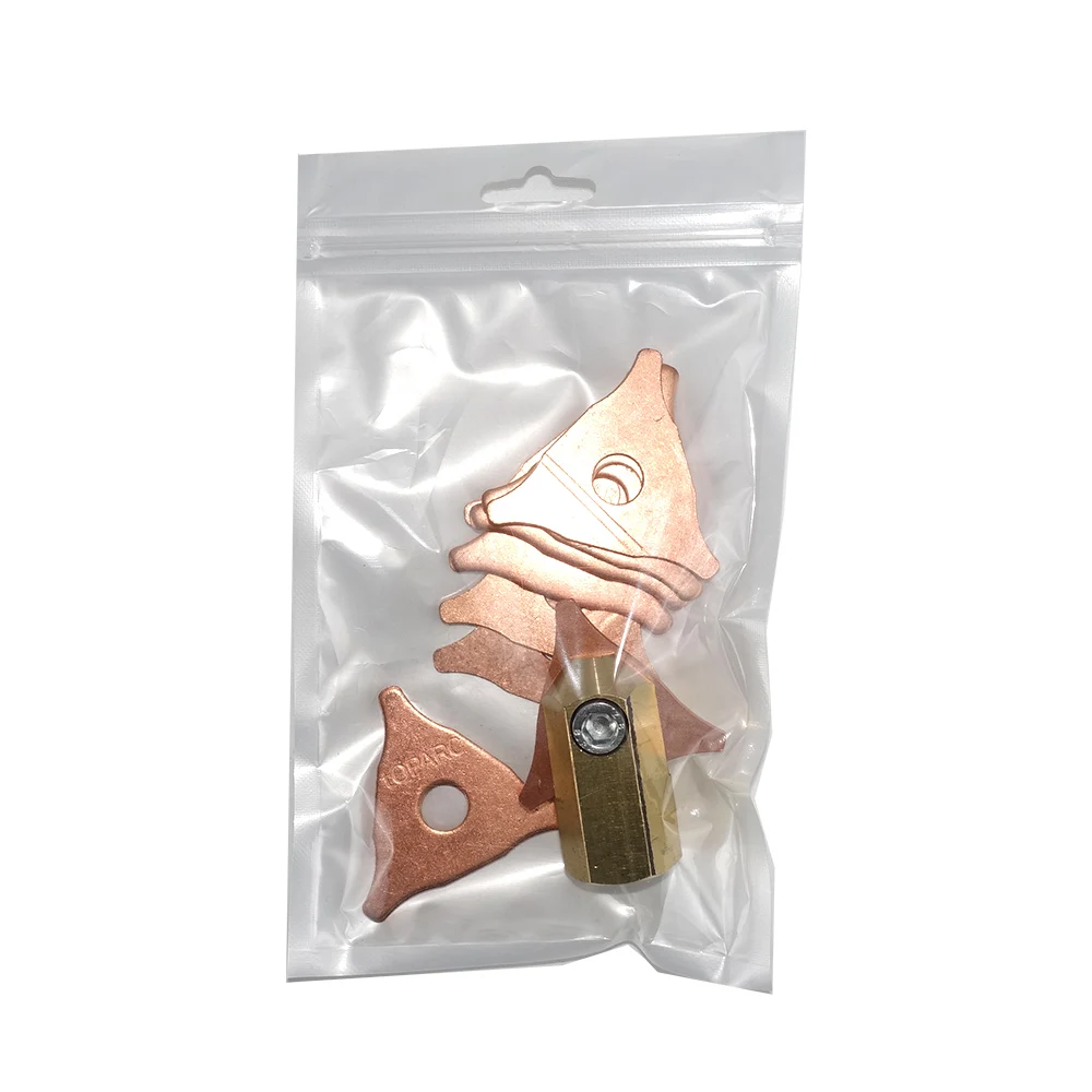 11pcs Car Repair Triangle Hook Washer Dent Puller Electrode Chuck Stud Welder Spot Welding Spotter Triple Cornered Pad