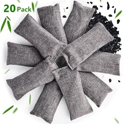 10 - Pack Natural Bamboo Charcoal Air Purifying Bags and Odor Eliminators (20pcs pack)