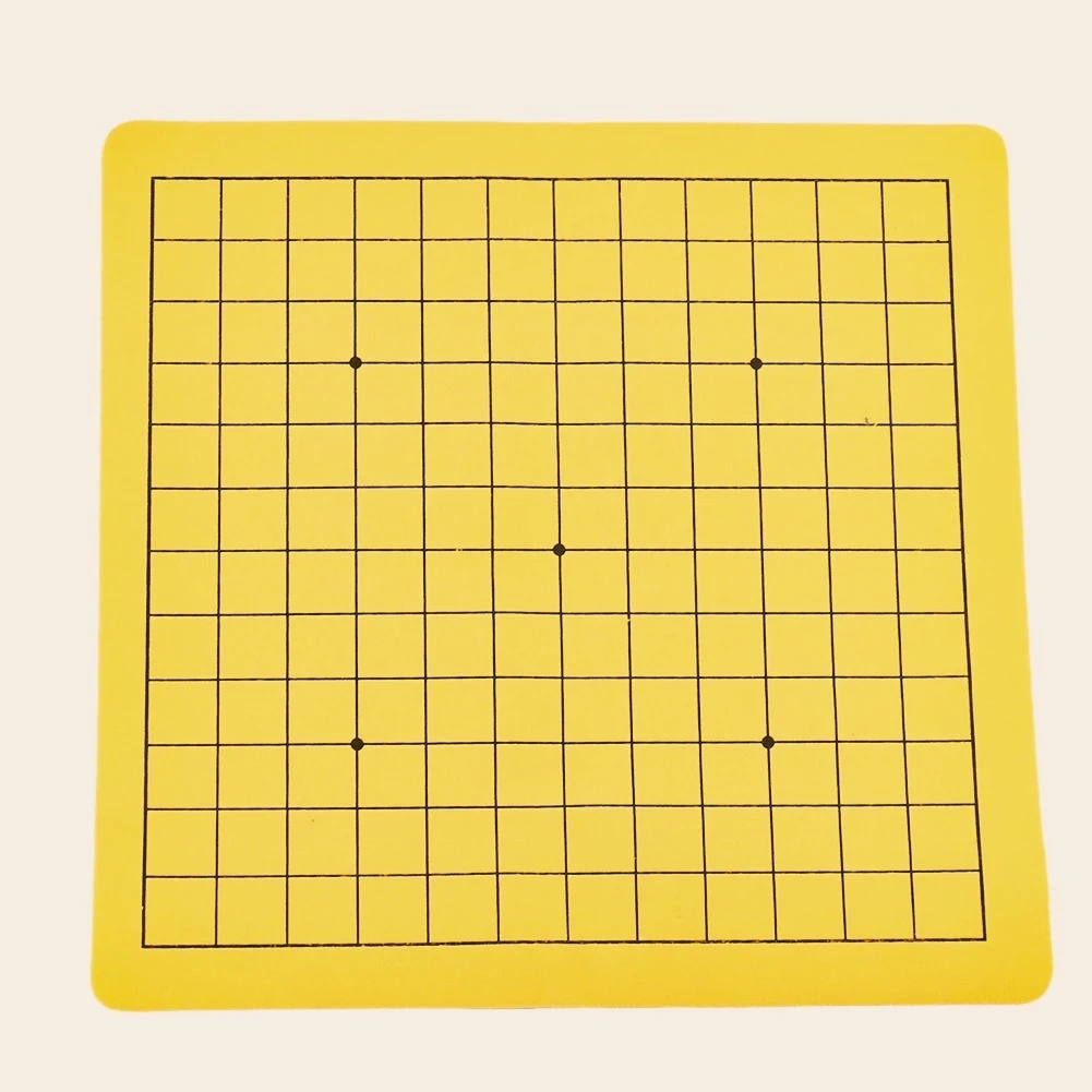 Double Sided Go Board 9 13 19 Line Combo PU Pelle Pieghevole Scacchiera Principiante Avanzato Gioco Weiqi Multi Formato Colore Casuale - immagine 2