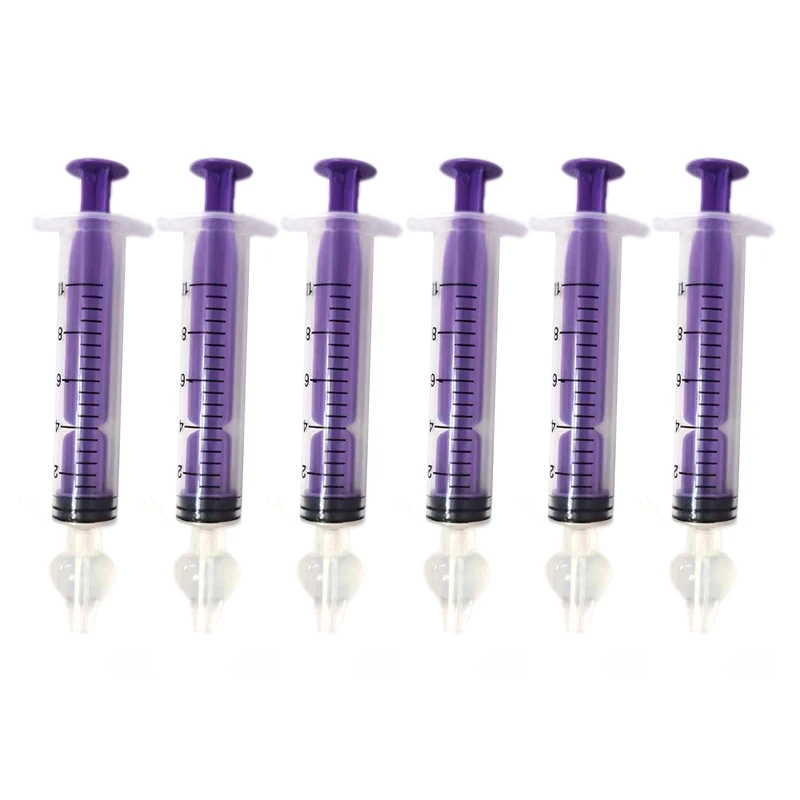 6 Pcs Babi Nose Cleaner Rhinitis Nasal Washer Needle Tube Baby Nose Washing Baby Nasal Aspirator Cleaner Syringe Children