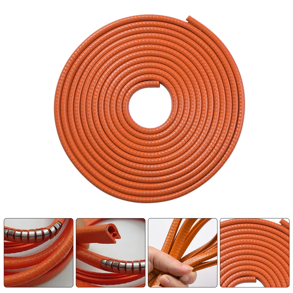 

Anti-scratch Strip Orange Decor Car Parts Guard Adhesive Pvc Seal Strips