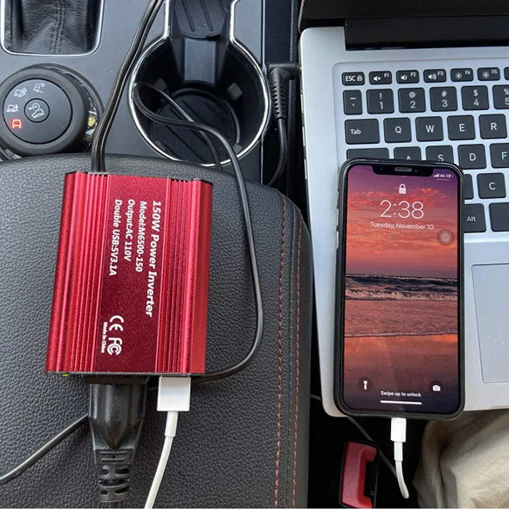 150W Automobile Inverter Converter 12V 110V/220V Power Inverter Car Charge Converter EU US Plug Socket car converter power inverter converter