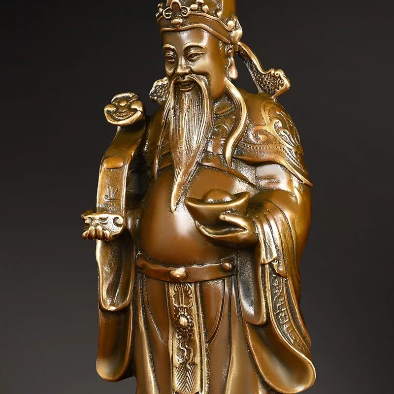 God of Fortune with Yuan Bao and Ruyi