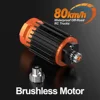 JIUSI PT14R MT14R 1/14 RC Car 4WD 80km/h Brushless 2.4G Remote Control Racing Car 3S 35C 2200mAh High Speed Off-road RC Truck 3